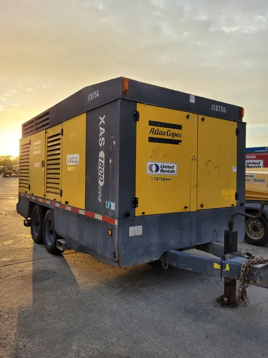 2016 Atlas Copco XAS1800CDT4 Air Compressor