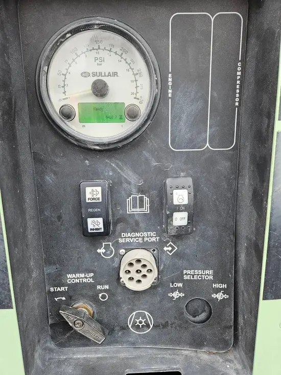 2018 Sullair 185DPQ-KU-T3 Air Compressor