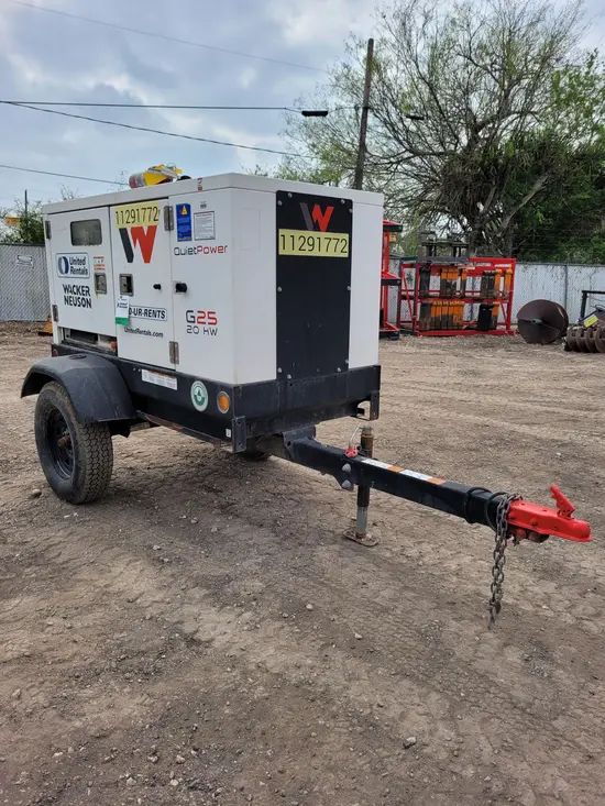 2021 Wacker Neuson G25 T4F Diesel Generator