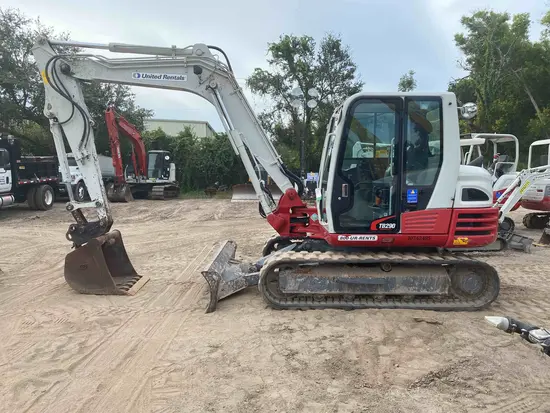 2018 Takeuchi TB290C Mini Excavator