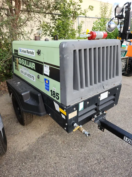 2018 Sullair 185DPQ-KU-T3 Air Compressor