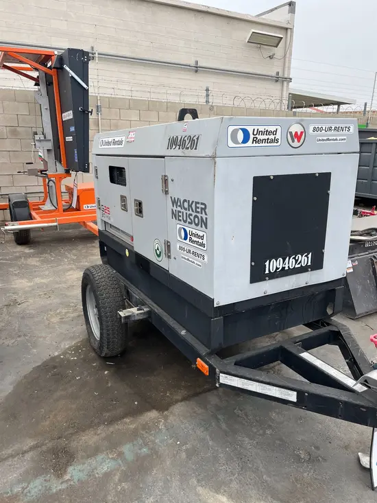 2019 Wacker Neuson G25 T4F Diesel Generator