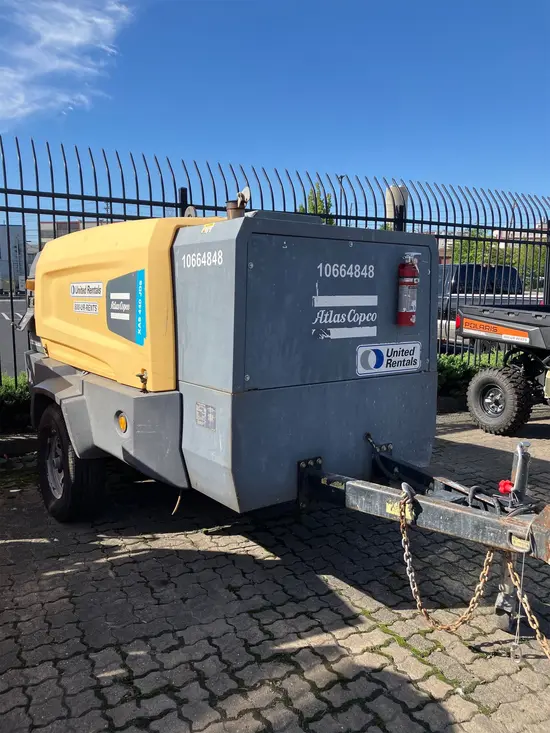 2017 Atlas Copco XAS440JD T4F Air Compressor