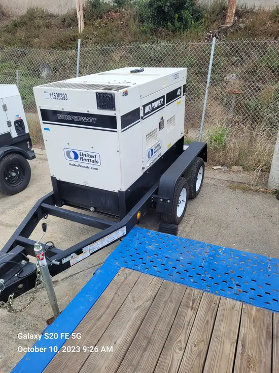 2022 Multiquip DCA40SSKU4F Diesel Generator