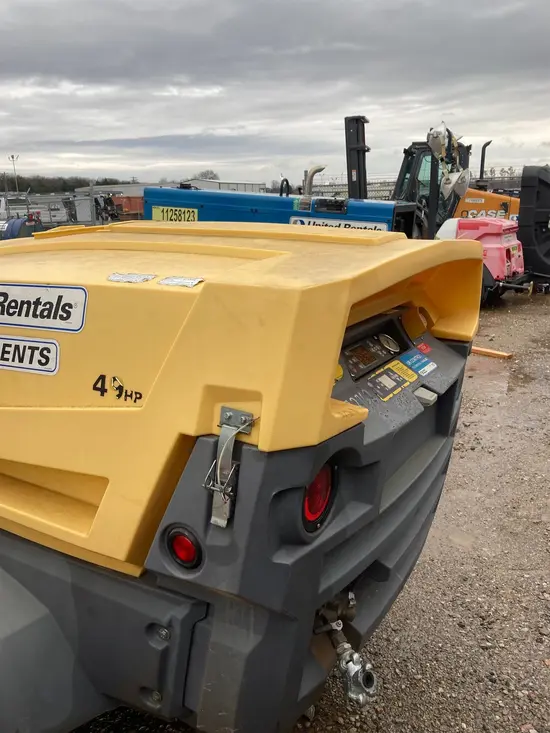 2017 Atlas Copco XAS185KD7 T4F Air Compressor