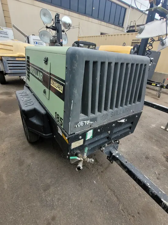 2017 Sullair 185DPQ-KU-T3 Air Compressor
