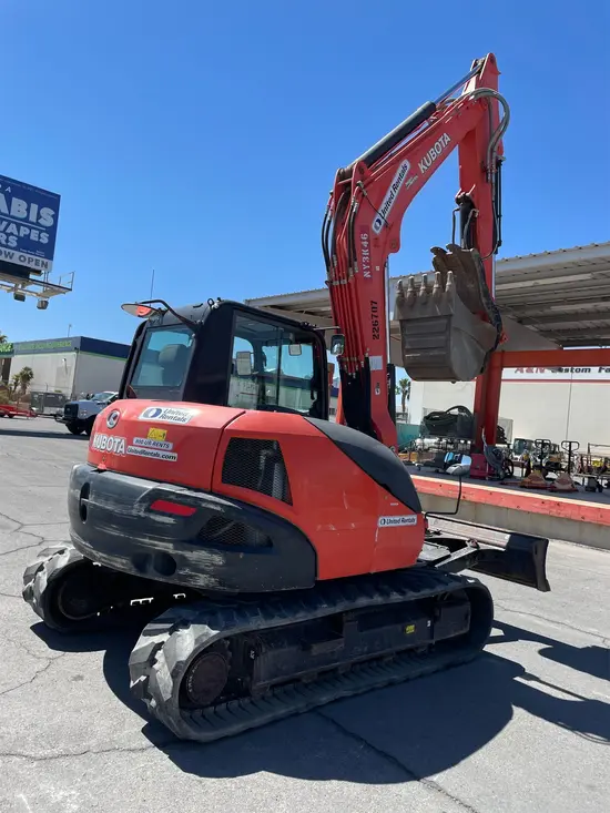 2019 Kubota KX080-4SR3A Mini Excavator