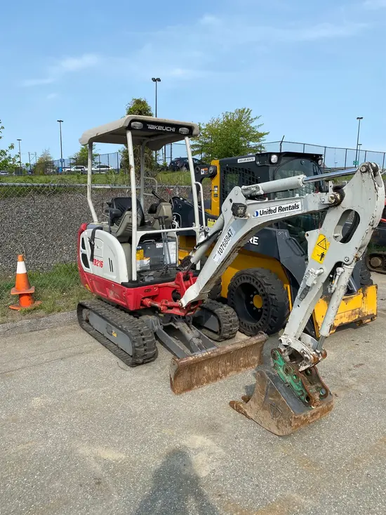 2018 Takeuchi TB216 Mini Excavator