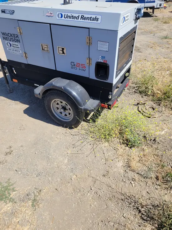 2018 Wacker Neuson G25 T4F Diesel Generator