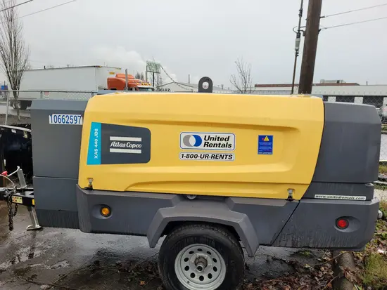 2017 Atlas Copco XAS440JD T4F Air Compressor