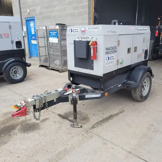 2018 Wacker Neuson G25 T4F Diesel Generator
