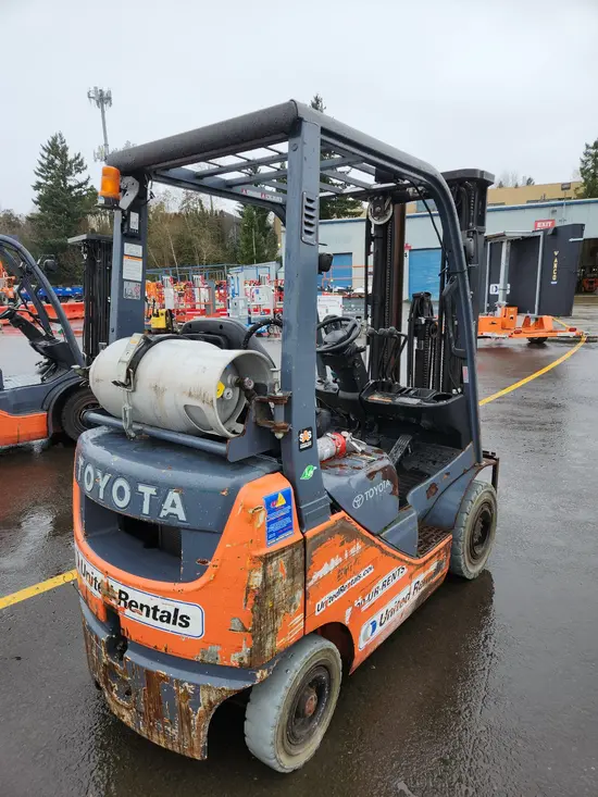 2019 Toyota 8FGU15 Warehouse Forklift