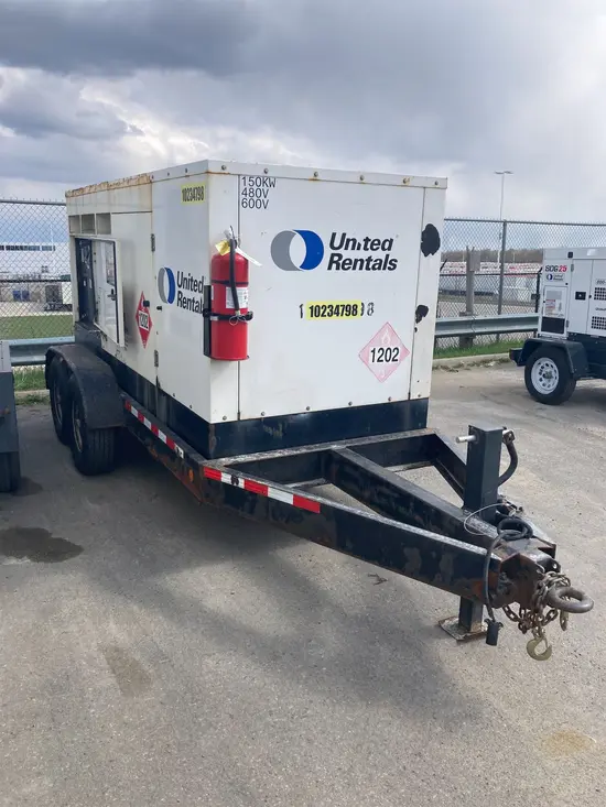 2014 Cummins C150D6RG Diesel Generator