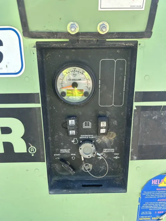 2018 Sullair 185DPQ-KU-T3 Air Compressor