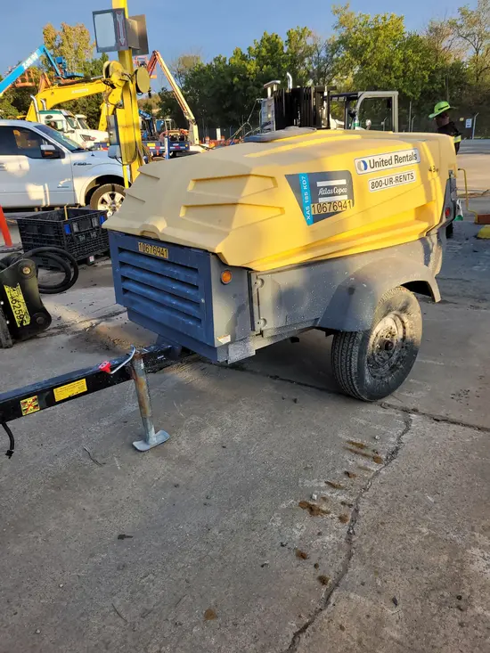 2017 Atlas Copco XAS185KD7 T4F Air Compressor