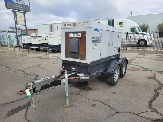 2017 Wacker Neuson G50 T4F Diesel Generator