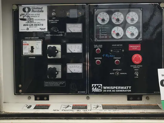 2017 Multiquip DCA25SSIU4F Diesel Generator