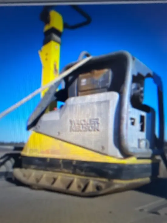 2021 Wacker Neuson DPU6555He Vibratory Plate Compactor