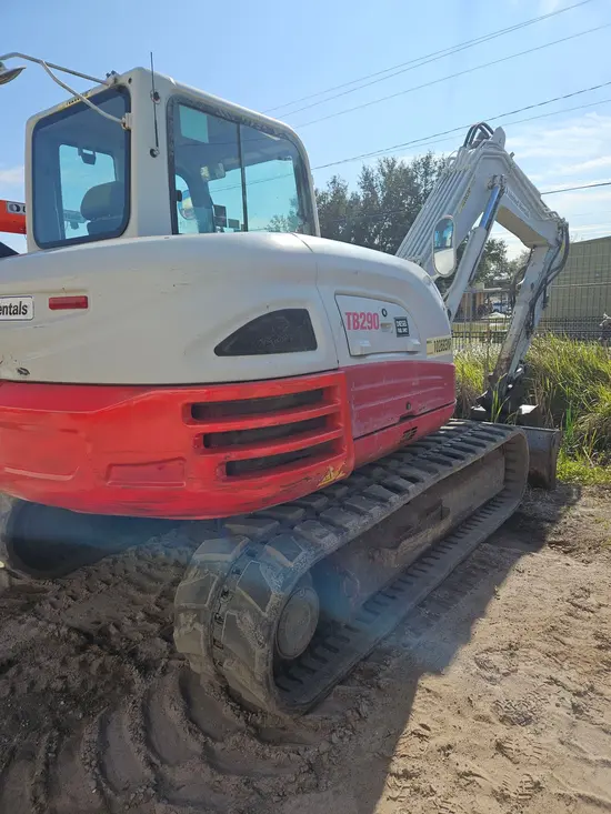 2016 Takeuchi TB290 Mini Excavator