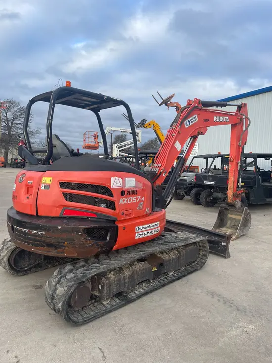 2018 Kubota KX057-4R1A Mini Excavator