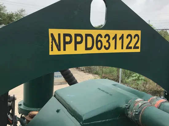 2011 Pioneer Pump PP63C17L71D914 Pump