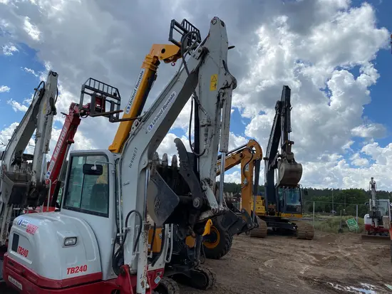 2019 Takeuchi TB240C Mini Excavator