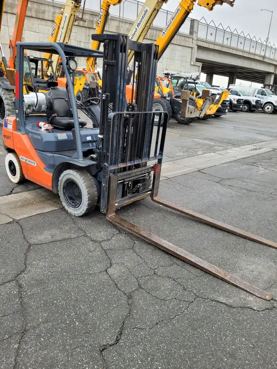 2018 Toyota 8FGU25 Warehouse Forklift