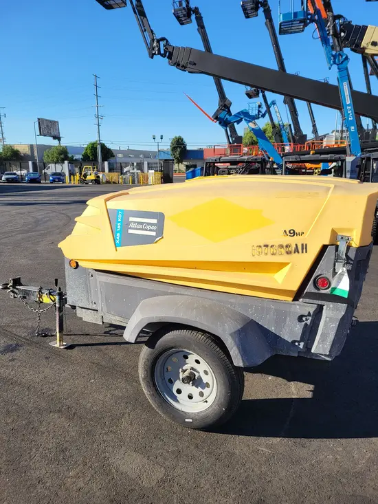 2017 Atlas Copco XAS185KD7FT4PE Air Compressor