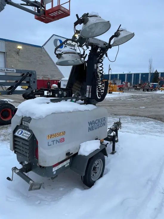 2017 Wacker Neuson LTW8K Towable Light Tower