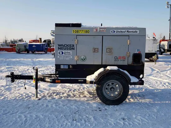 2018 Wacker Neuson G25 T4I Diesel Generator