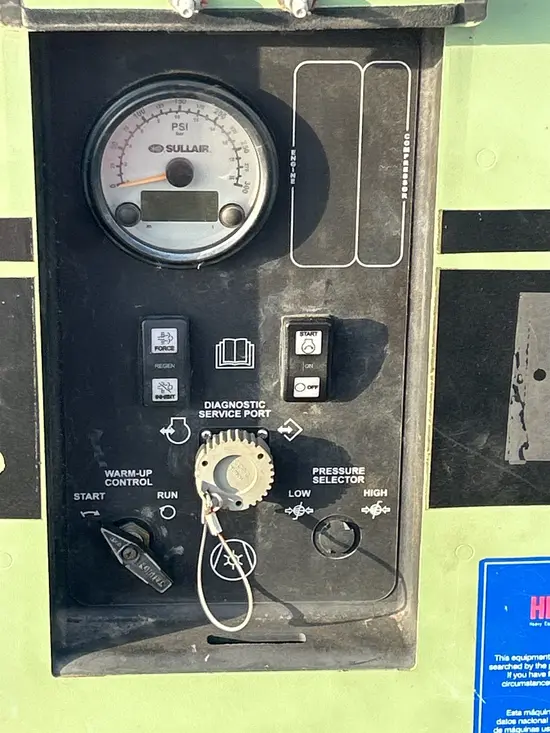 2018 Sullair 185DPQ-KU-T3 Air Compressor