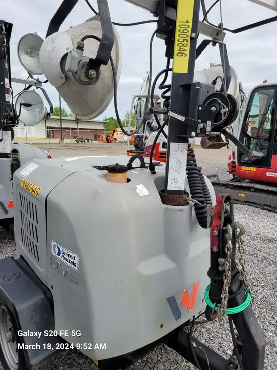 2019 Wacker Neuson LTV6L Towable Light Tower