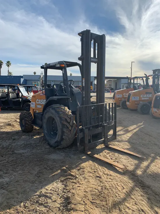 2018 Case 586H Rough Terrain Forklift