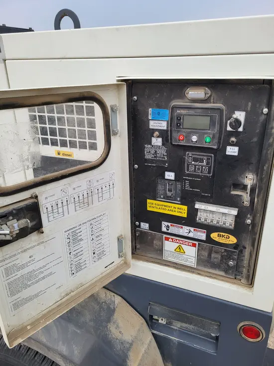 2021 Atlas Copco QAS45 Diesel Generator