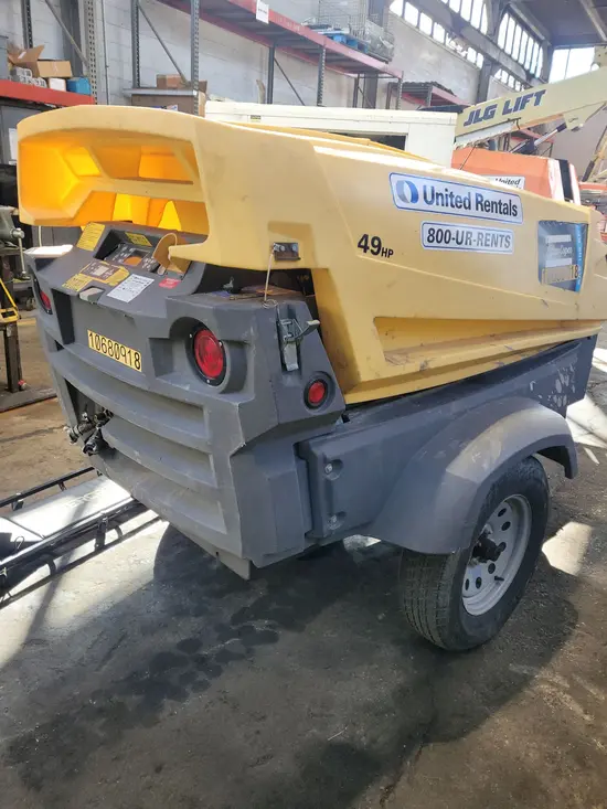2017 Atlas Copco XAS185KD7 T4F Air Compressor