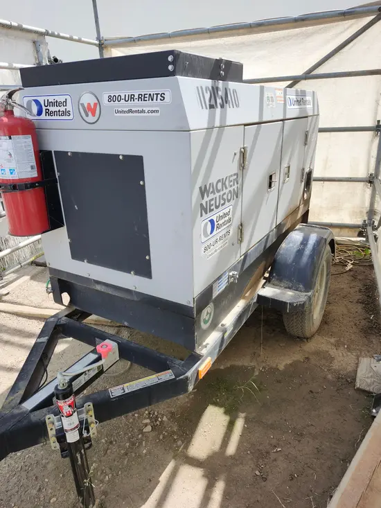 2021 Wacker Neuson G25 T4F Diesel Generator