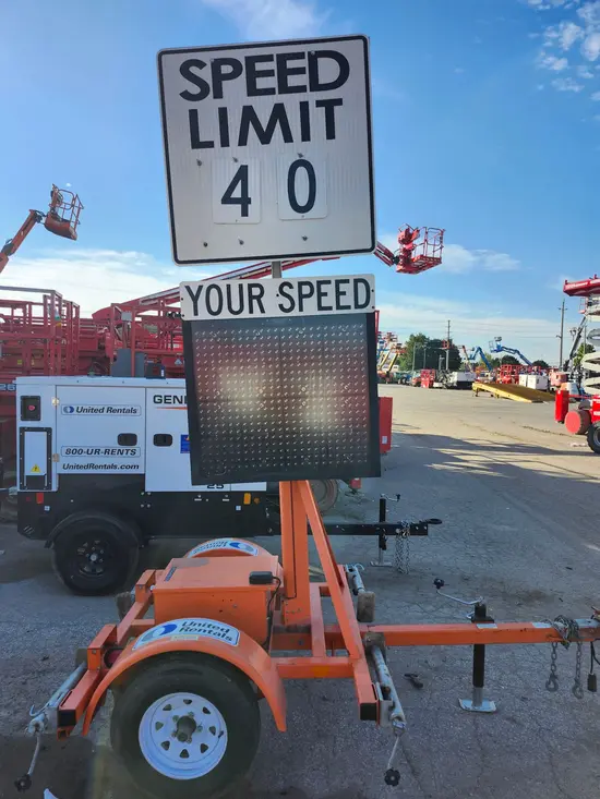 2018 Wanco WSDT3-S Temporary Fence & Traffic Control