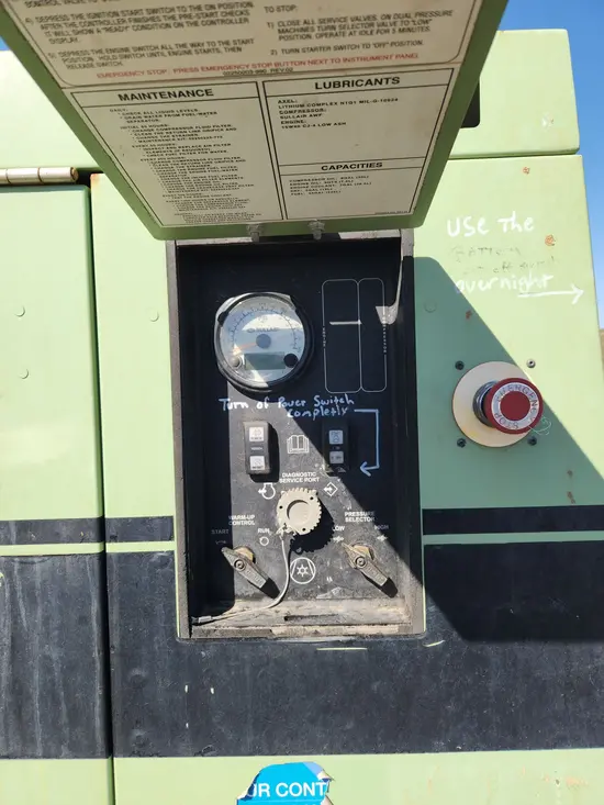 2017 Sullair 400HDPQ-CU Air Compressor