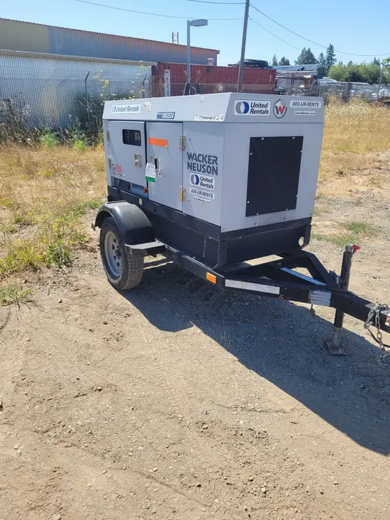 2018 Wacker Neuson G25 T4F Diesel Generator