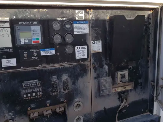 2014 Cummins C150D6RG WOG Diesel Generator