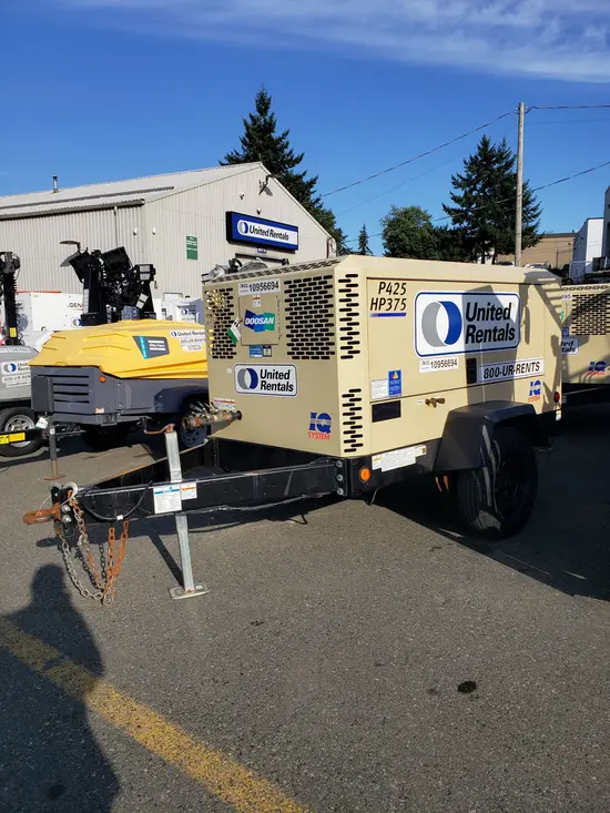 2019 Doosan P425/HP375EXT4I Air Compressor