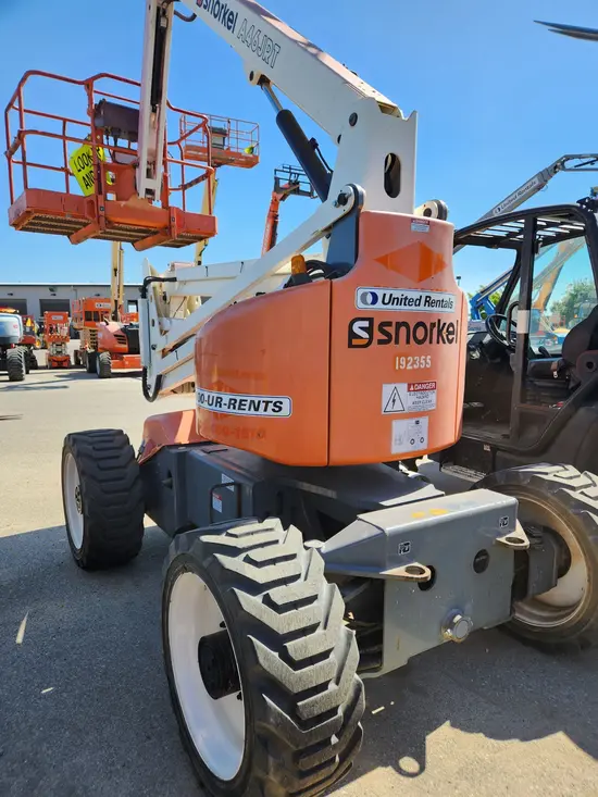 2017 Snorkel A46JRT Articulating Boom Lift