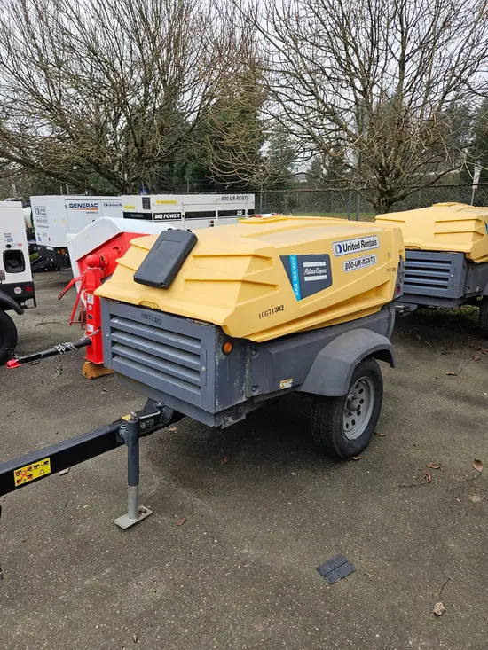 2017 Atlas Copco XAS185KD7 T4F Air Compressor