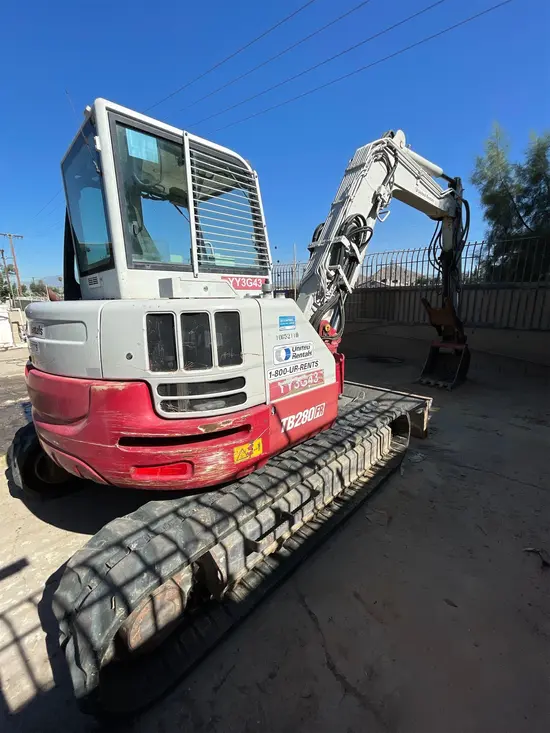 2017 Takeuchi TB280FR Excavator