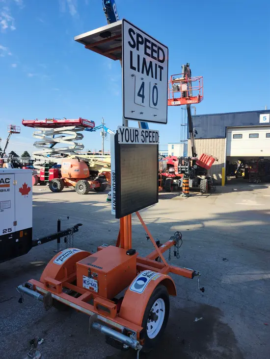 2018 Wanco WSDT3-S Temporary Fence & Traffic Control