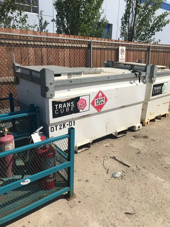 2013 Transcube 20TCG Fuel Tank