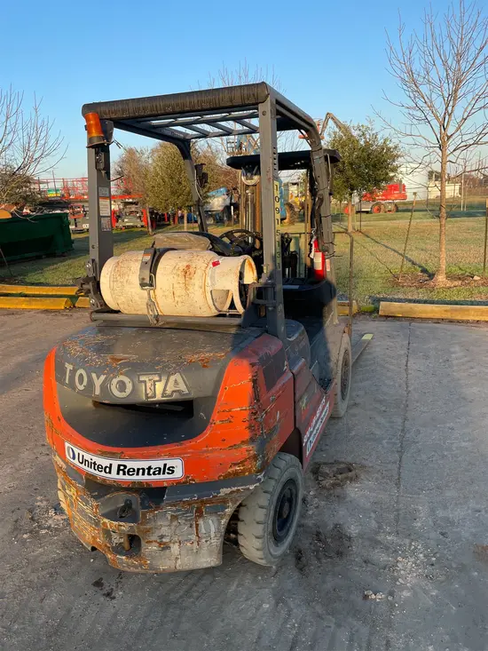 2019 Toyota 8FGU25 Warehouse Forklift