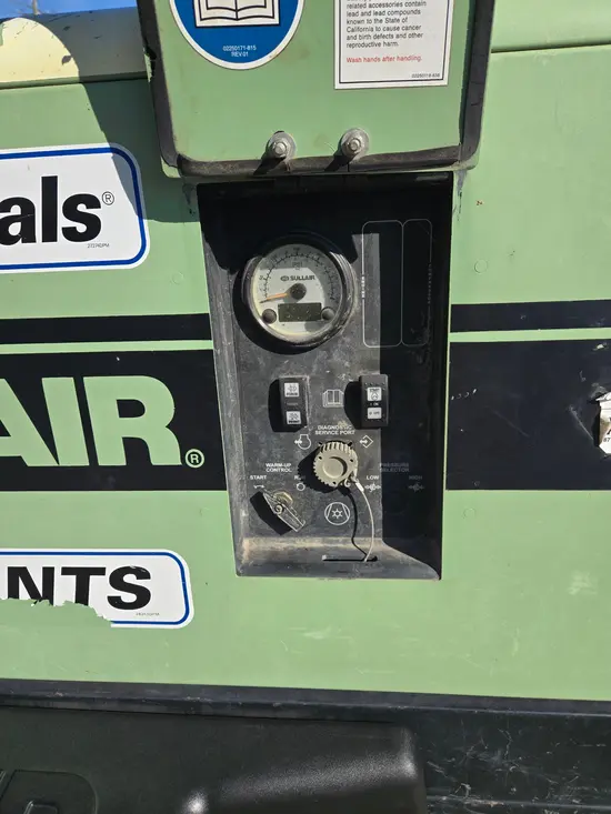 2018 Sullair 185DPQ-KU-T3 Air Compressor