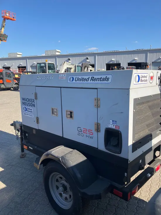 2019 Wacker Neuson G25 T4F Diesel Generator