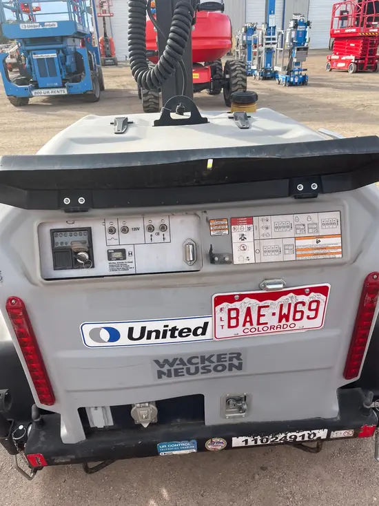 2019 Wacker Neuson LTV6L Towable Light Tower